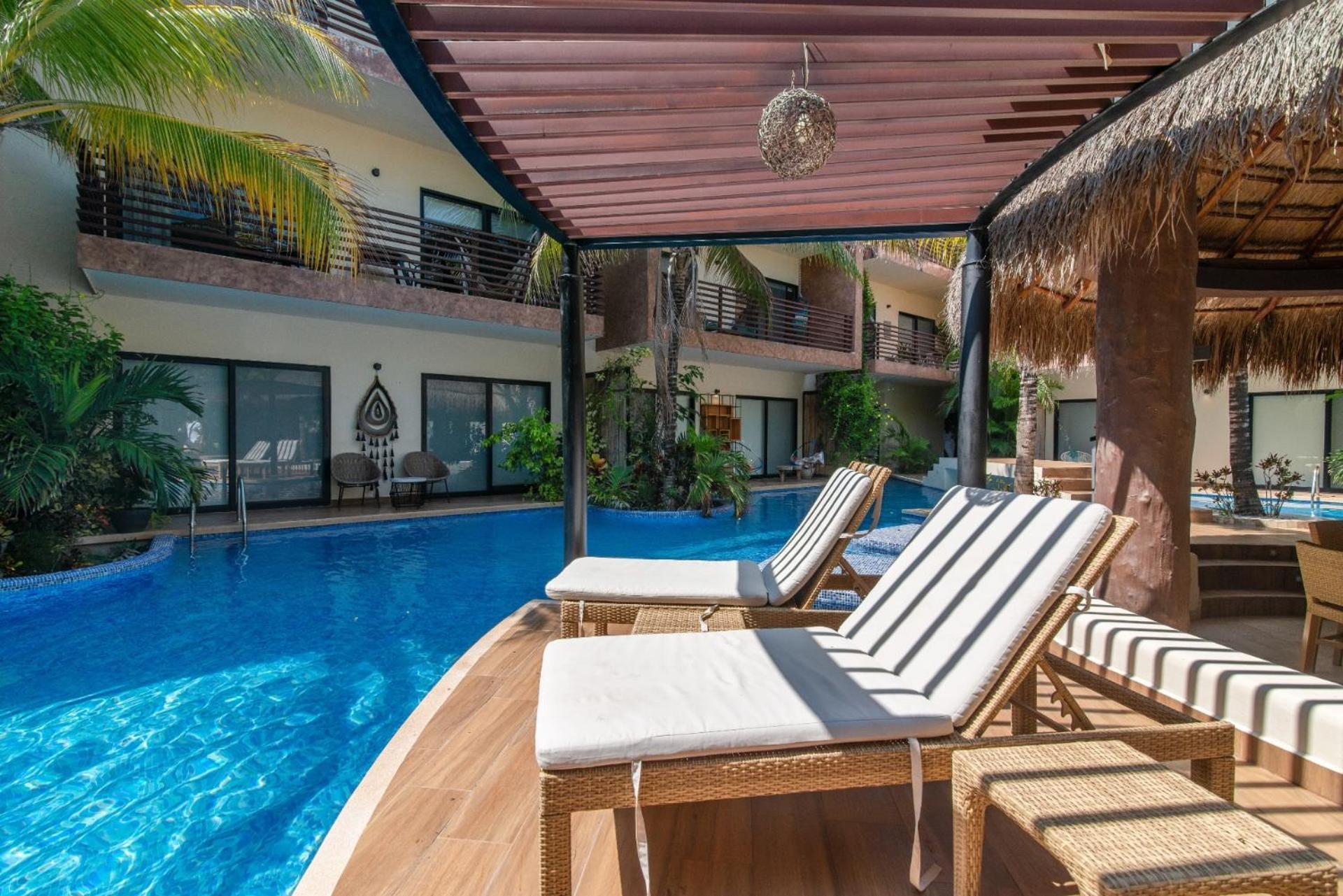 Luxurious Penthouse With Jungle View & Private Pool Appartement Tulum Pueblo Buitenkant foto